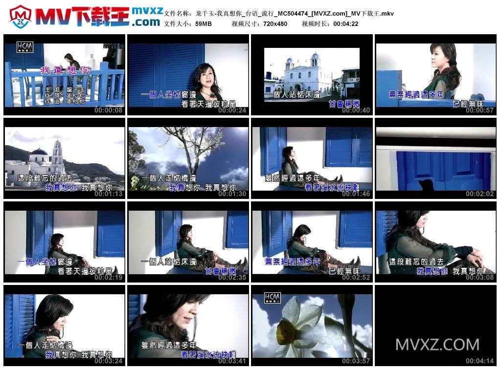 龙千玉-我真想你_台语_流行_MC504474